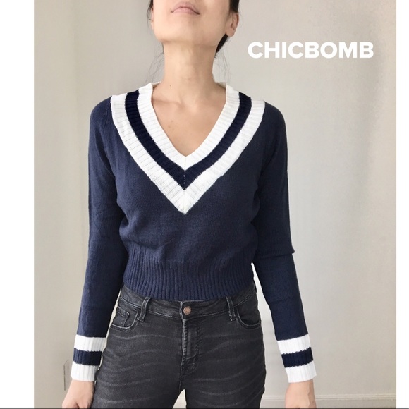 VARSITY KNIT LONG SLEEVES SWEATER - Picture 5 of 8